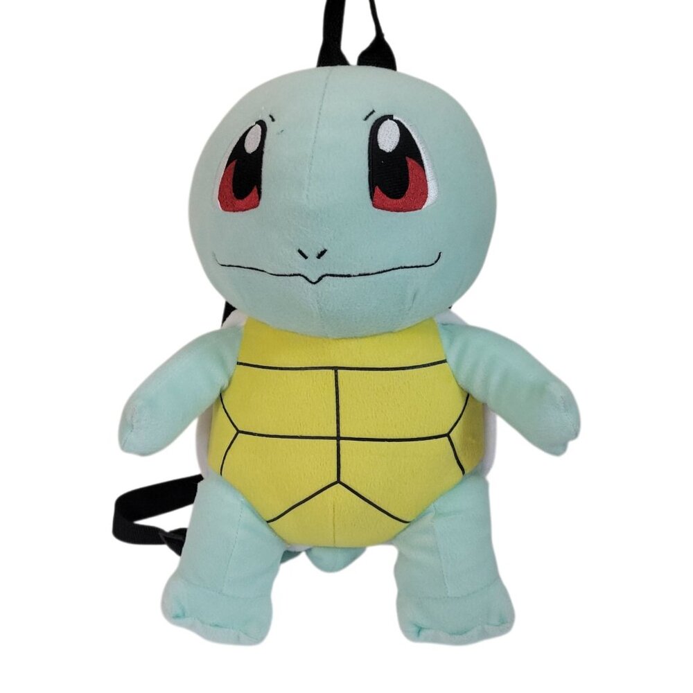 Pokemon Squirtle Plush Backpack 2015 Game Freak Soft & Adorable Kids Bag